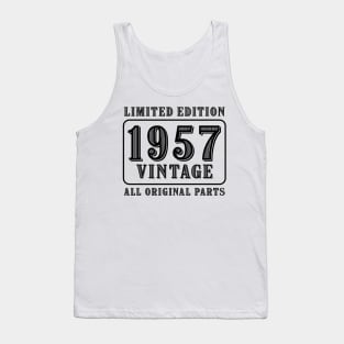 All original parts vintage 1957 limited edition birthday Tank Top